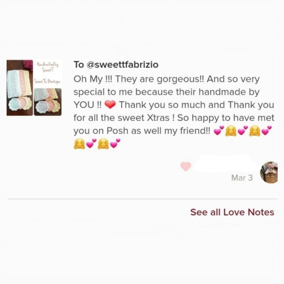 Washcloth and scrubbies set 6pc, 3 each handmade by seller crochet cotton yarn - Picture 4 of 11